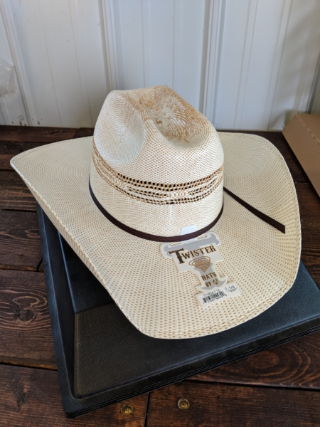 Twister Bangora Ivory/Tan Cowboy Hat - Big Hat Rodeo Co. | Pro Rodeos ...